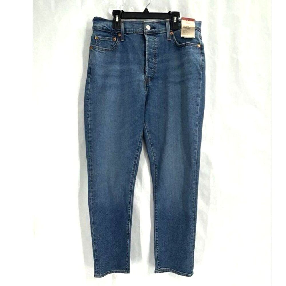 Levi's Women's High Rise Straight Leg Jeans - 14 Short - NWT